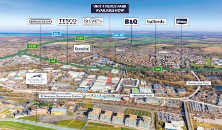 Unit 4 Nexus Park, Newbury, Industrial / Warehouse To Let - aerial.jpg