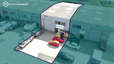 Unit 5, Gateway Industrial Estate, Park Royal, Industrial/Logistics To Let - DJI_0770 outlined.jpg