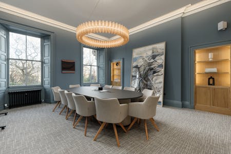 The Auction Rooms, 22 Queen Street, Edinburgh, Serviced Office To Let - Boardroom 1  SquareFoot Media.jpg