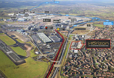 Horizon, Manchester Business Park, Aviator Way, Manchester, Industrial/Logistics To Let - Aerial.jpg