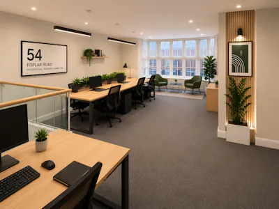 54a Poplar Road, Solihull, Office To Let - 54 Poplar Rd - Office CGI 2.png