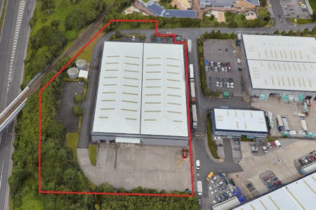 Vithal House, Parkway, Manchester, Industrial / Warehouse To Let - Denton aerial V2 redline.png