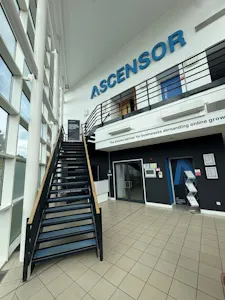 1 City West Gelderd Road, Leeds, Office For Sale - View from bottom of stairs Ascensor 2.jpeg.jpg