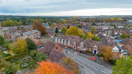 Blackfriars House, Warwick, Investment For Sale - Blackfriars Aerials-01.jpg