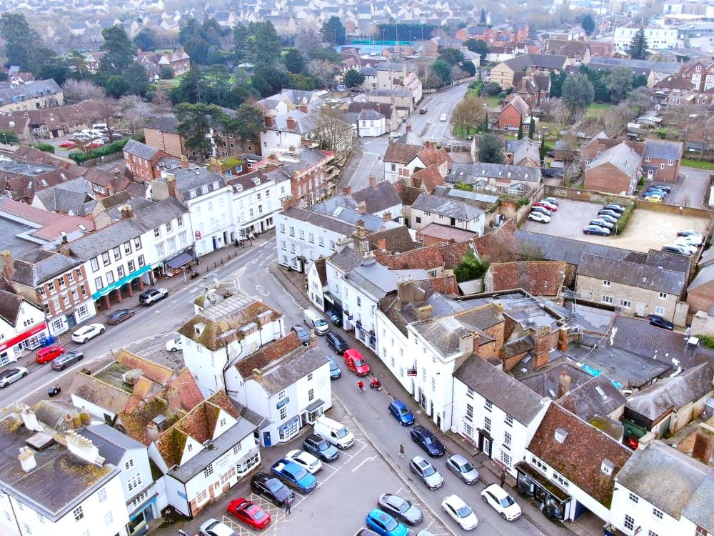 36 Market Square, Bicester, Residential Conversion / Leisure / Office / Retail To Let / For Sale - DJI_0028.JPG