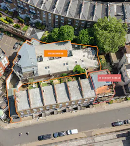 Tiger House, Burton Street + 39 Burton Street, London, Office / Residential For Sale - Tiger House House & 39 Burton Street - overhead shot.jpg