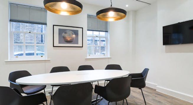 Charlotte Terrace, 103-115 Hammersmith Road, Hammersmith, Office To Let - Charlotte Terrace Flex, Hammersmith Road, Hammersmith, Office to let, fitted  meeting room.jpg