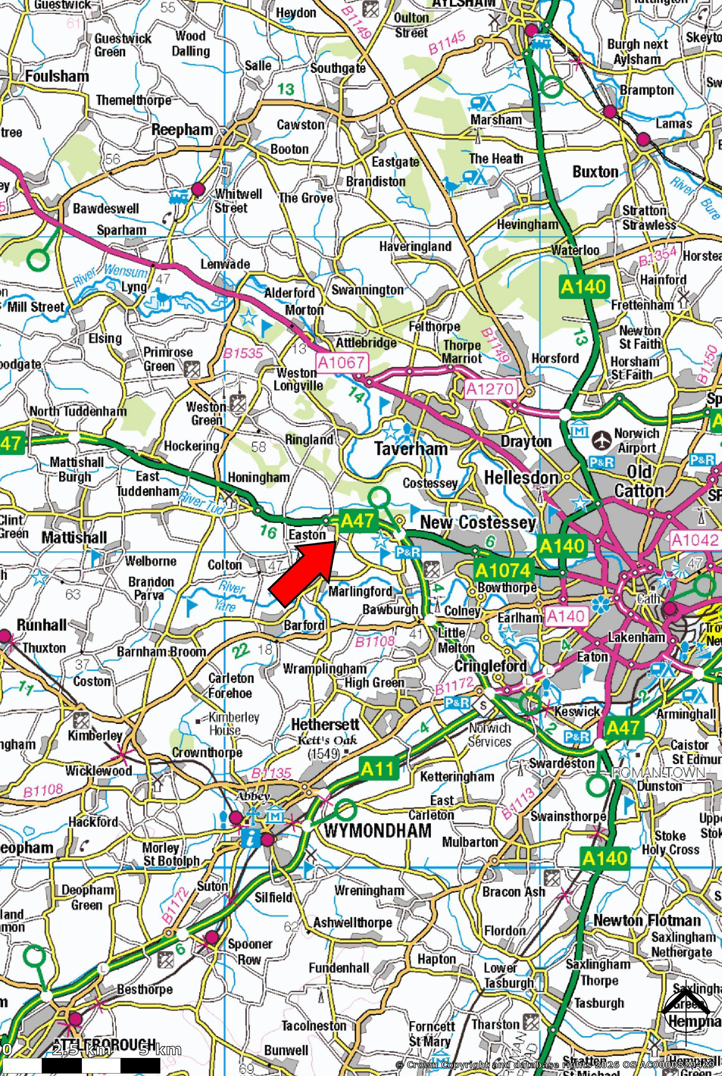 Easton, Local Centre Land, Marlingford Road