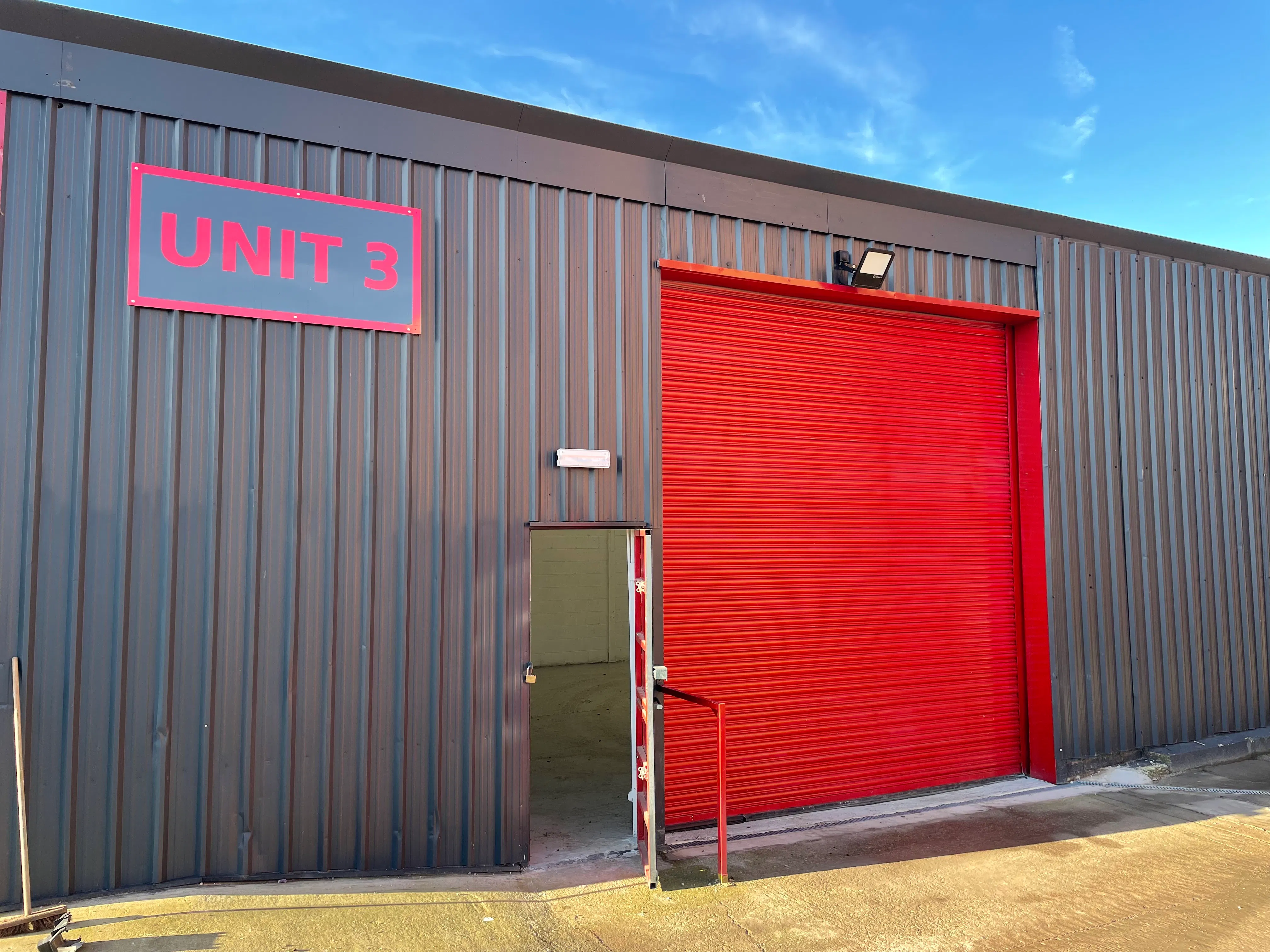 Unit 3 Deva Works, River Lane, Chester, Industrial To Let - Unit 3 Steelworks Door .jpg