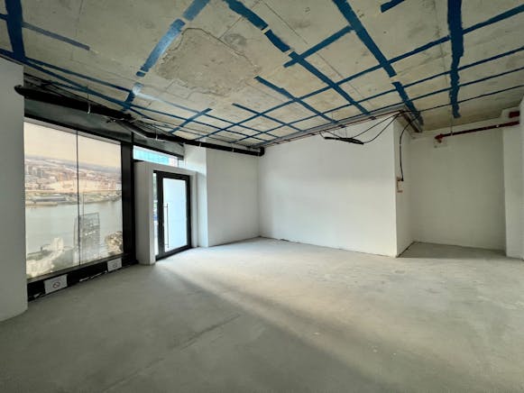Amory Tower, 203 Marsh Wall, London, Restaurant / Retail To Let - Unit Interior - Shell & Core