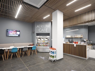 Granite House, Glasgow, Office To Let - Granite House - Atrium Cafe