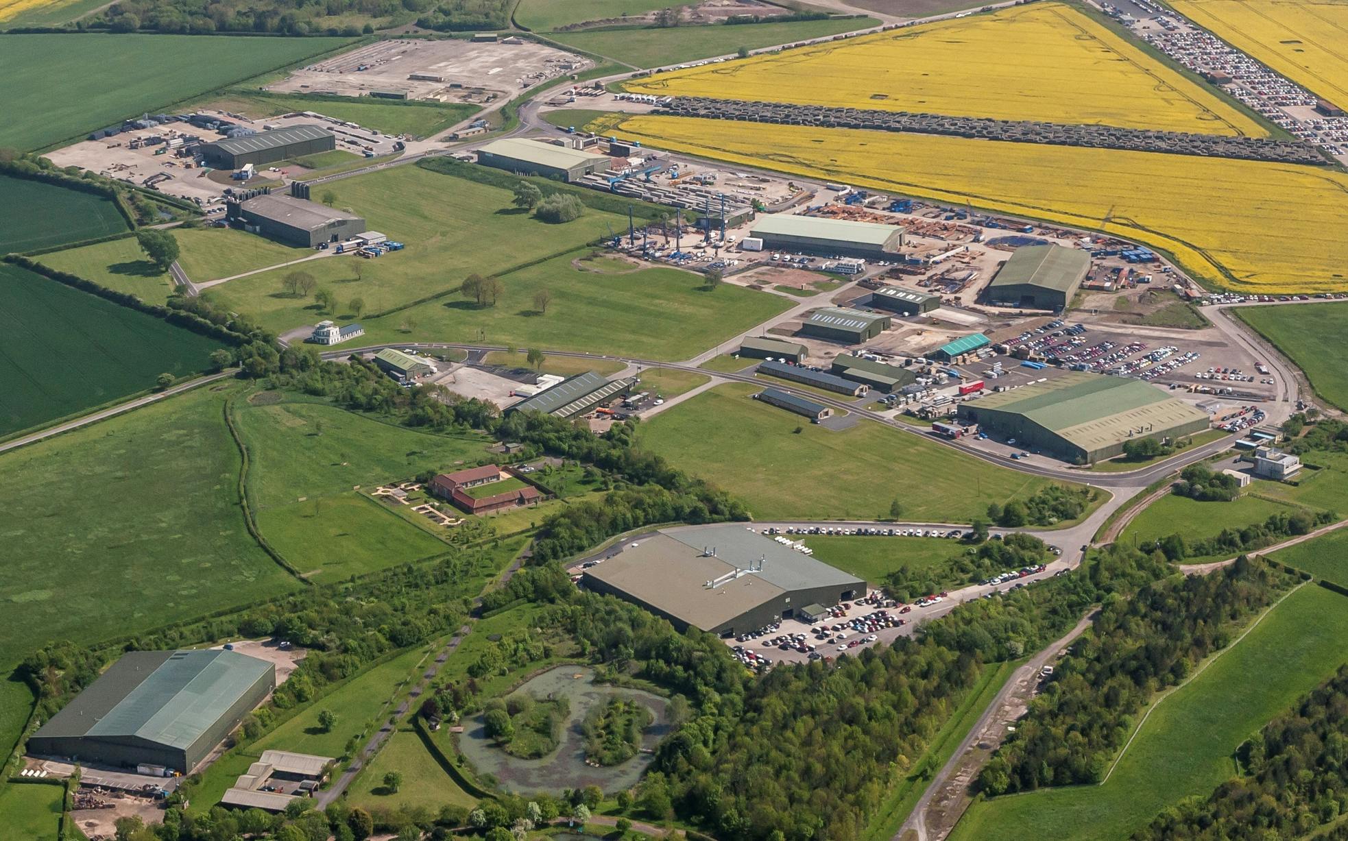 Roseland Business Park - Design And Build, A1, Long Bennington, Nottingham To Let - full page aerial  Front page.jpg