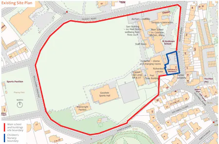 St Andrews Prep School, Meads Street, Eastbourne, Development Land / Education / Office / Other For Sale - Existing plan.jpg