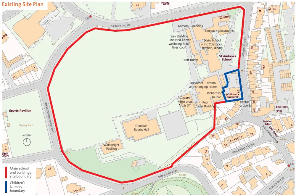 St Andrews Prep School, Meads Street - Existing plan.jpg