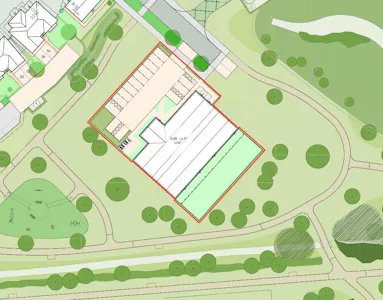Tigermoth Fields, Chippenham Road, Lyneham, D1 (Non Residential Institutions) / Development / Land / Office / Other - Health / Nursery / Church / Education For Sale - Site plan close up.jpg