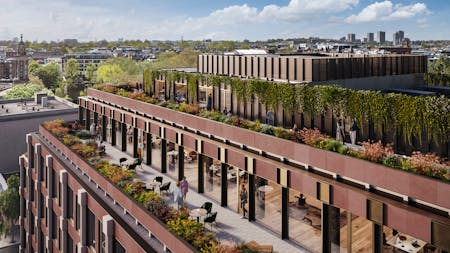 St Pancras Campus, St Pancras Campus, King's Cross, Office To Let - 20230523WRESt_Pancras_Campus_Terrace_View.jpg