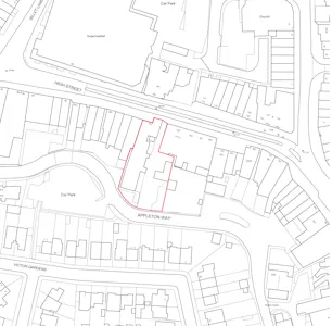 116 - 118 High Street, Hornchurch, E Class Retail / Leisure (no extract - Open A1) To Let - 116-118 Boundary Plan.jpg