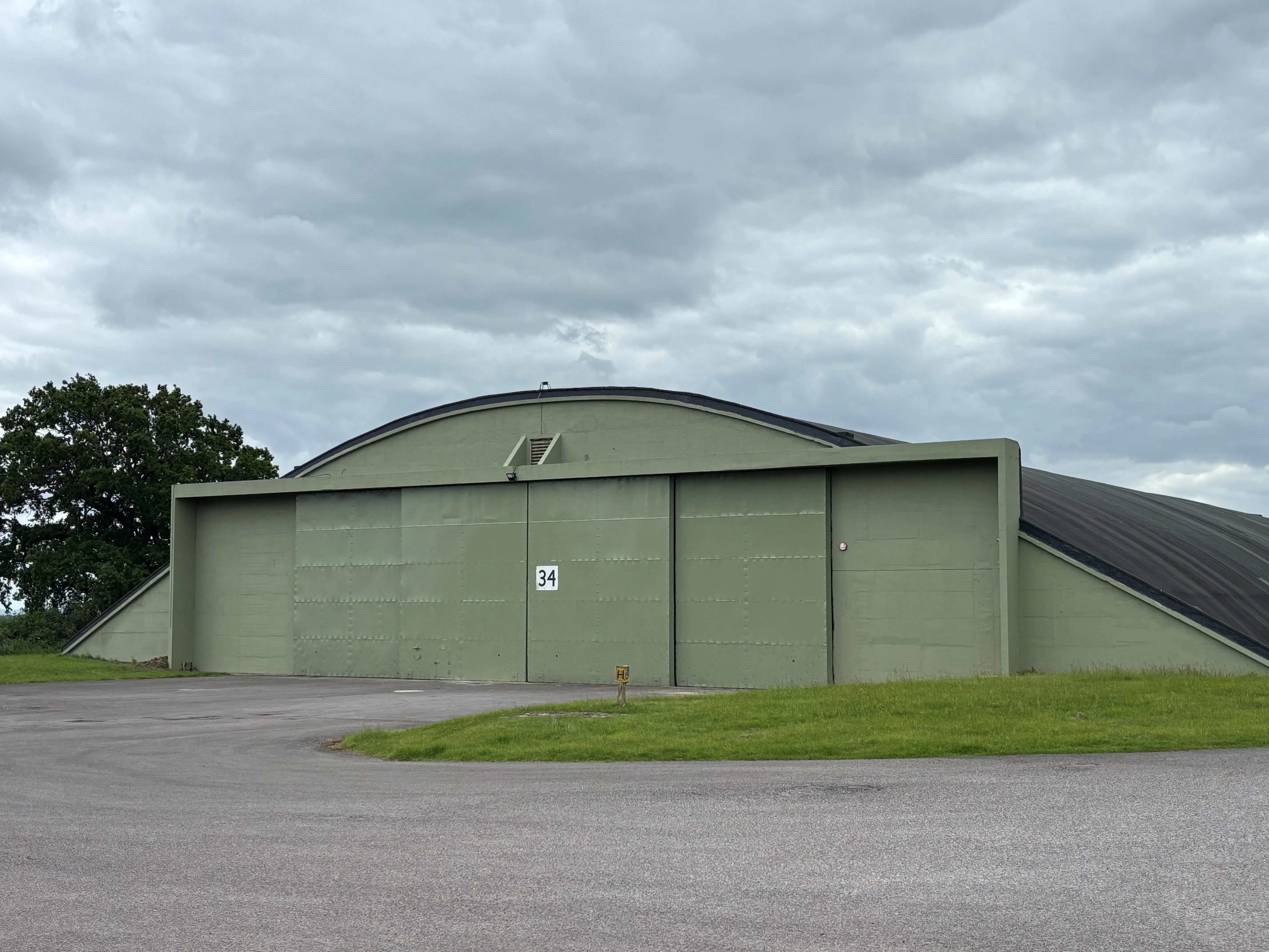 Hangar 34, Aston Down Business Park, Stroud, Industrial To Let - 260720 H34 Ext North2.jpg