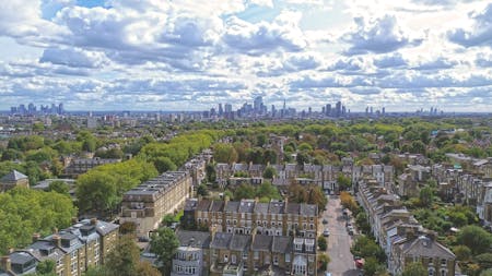 Freehold Development Opportunity, Ionna House, London, Industrial For Sale - Drone Picture - gold lens 001.jpg