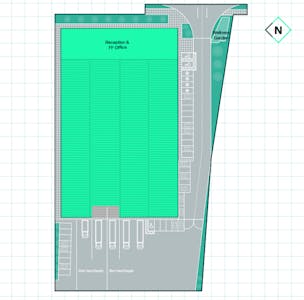 Greenlight Reading, Bennett Road, Reading, Industrial / Warehouse To Let - Site plan