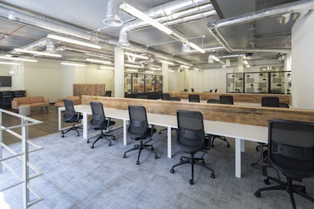 20 Wenlock Road, Old Street, Office To Let - Desk Layout