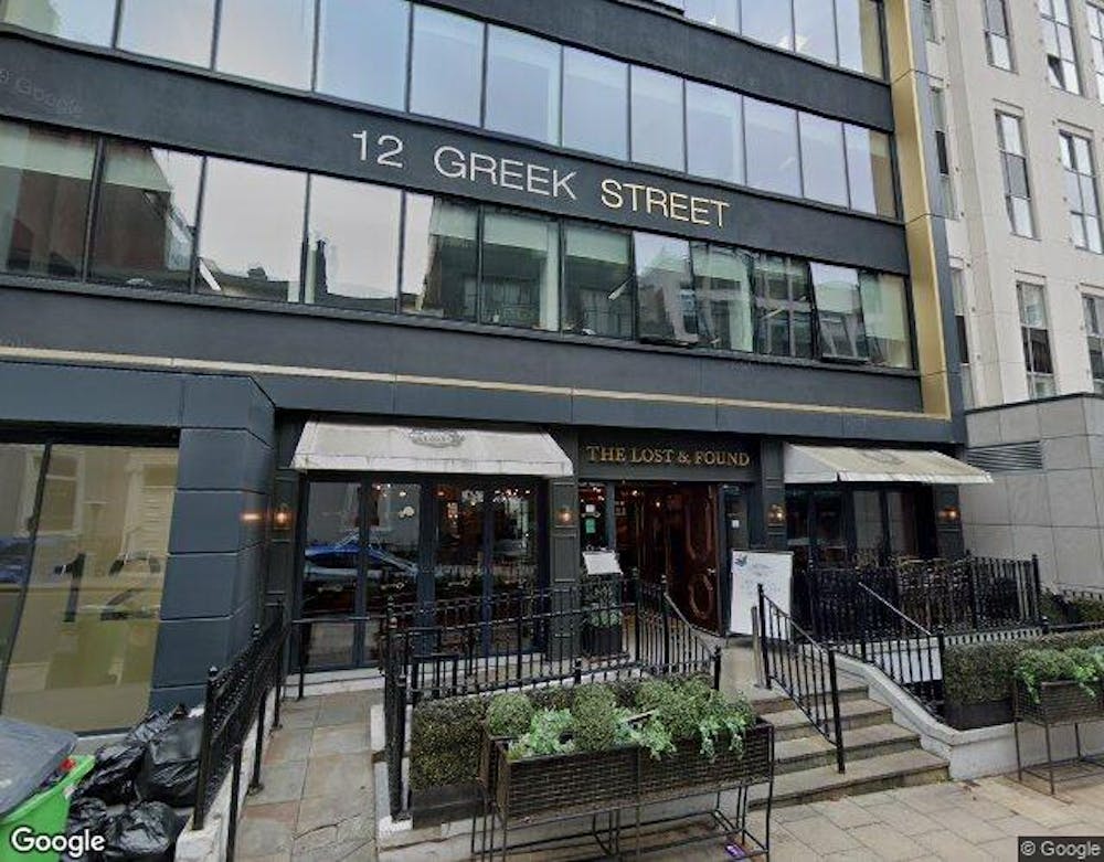 12 Greek Street - Street View