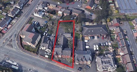 40-41 Wood Green Road, Wednesbury, Development For Sale - Red line.png