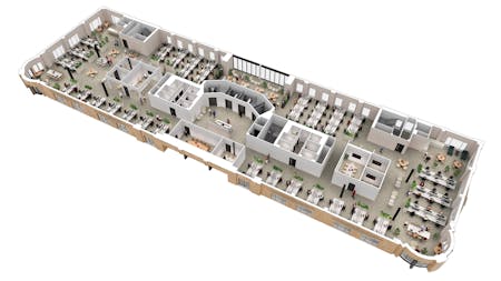 45 Waterloo Street, Glasgow, Office To Let - 08-Isometric 4th Floor Office.jpg