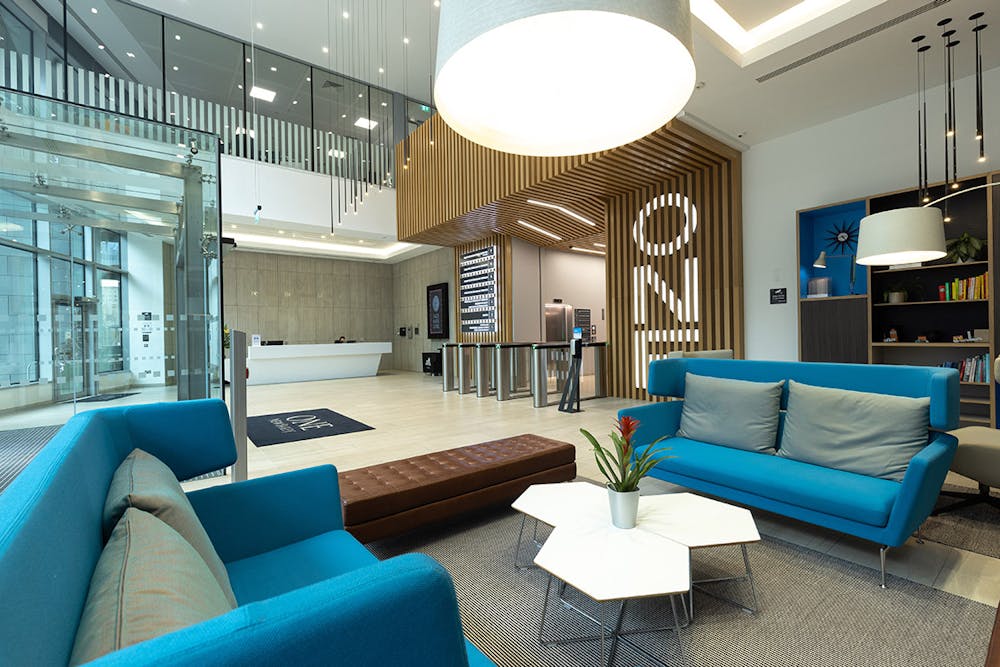 One New Bailey, Salford, Office To Let - reception.jpg