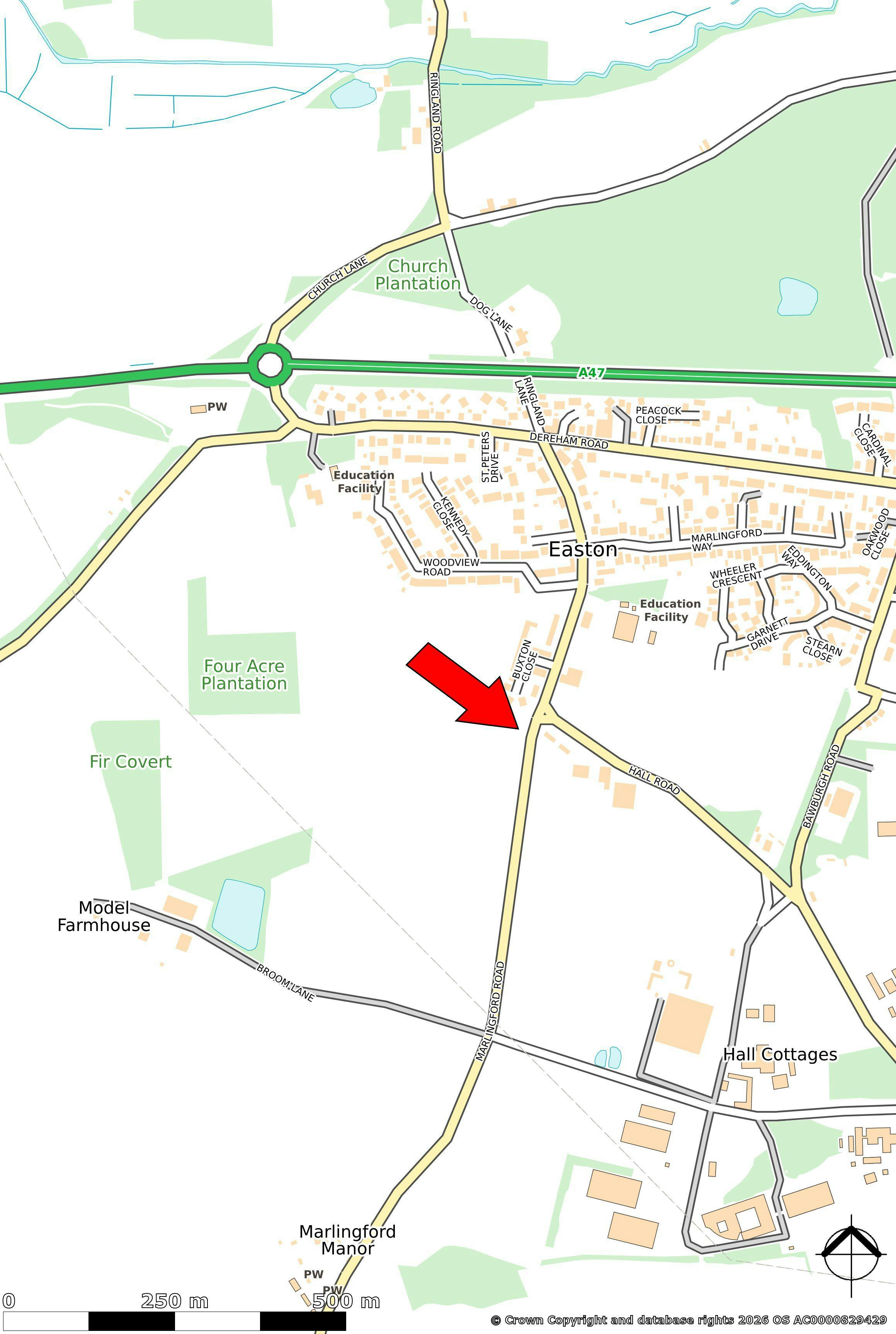 Easton, Local Centre Land, Marlingford Road