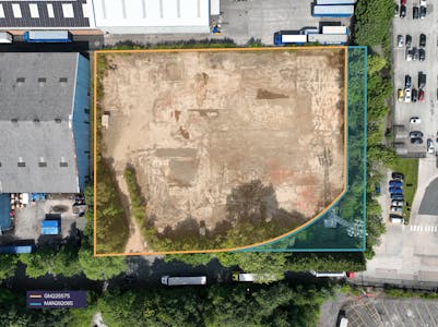 Lake Road, Trafford Park, Manchester, Development / Industrial For Sale - DJI_0632 with keyline.jpg
