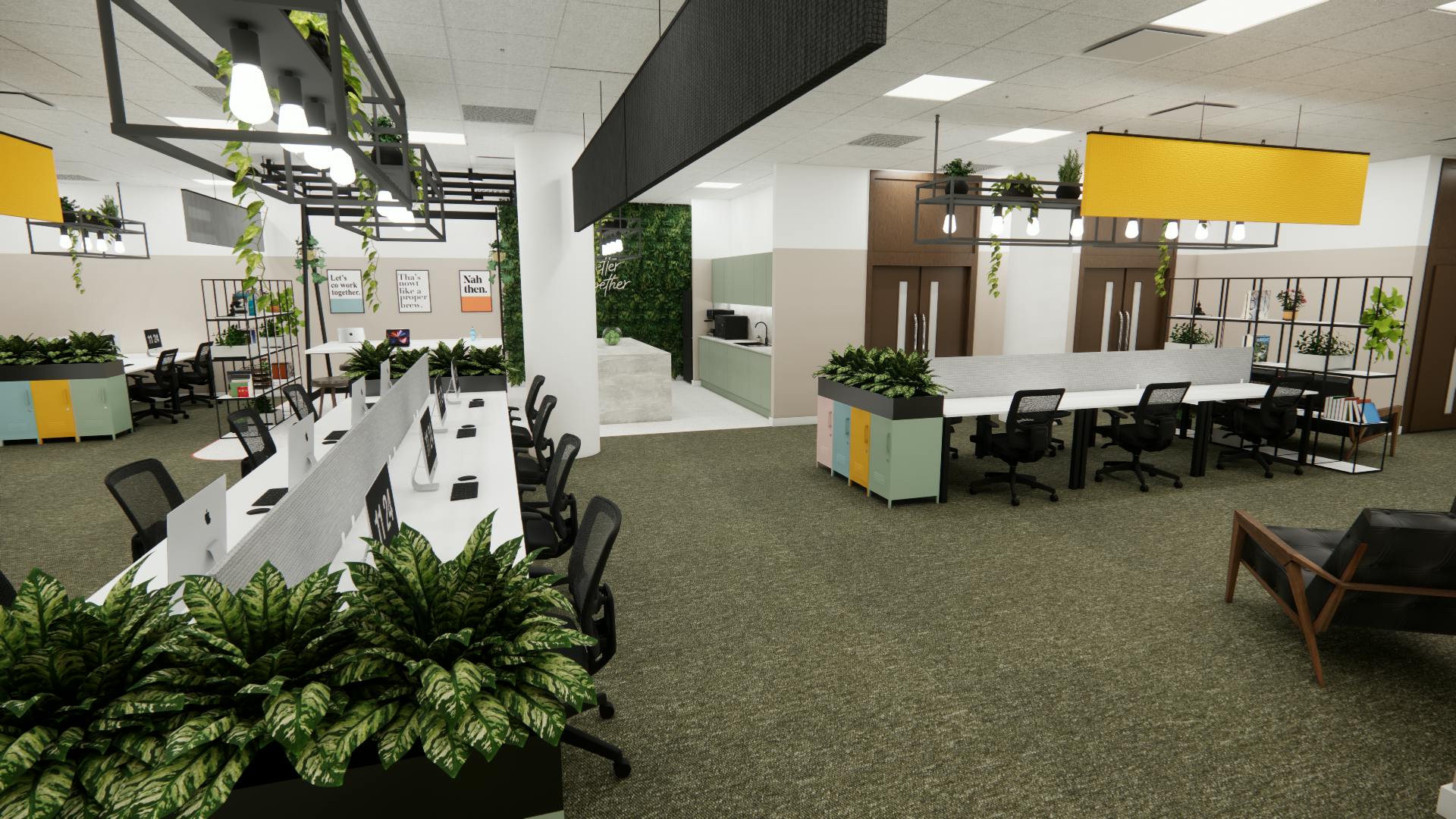 2 Work, 1 Whitehall RIverside, Leeds, Offices To Let - IN8-799 Green View 5 - V1.png