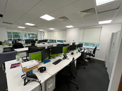 Ground Floor - Unit 6 Ashbrook Office Park, Longstone Road, Manchester, Office To Let - Open Plan Desks