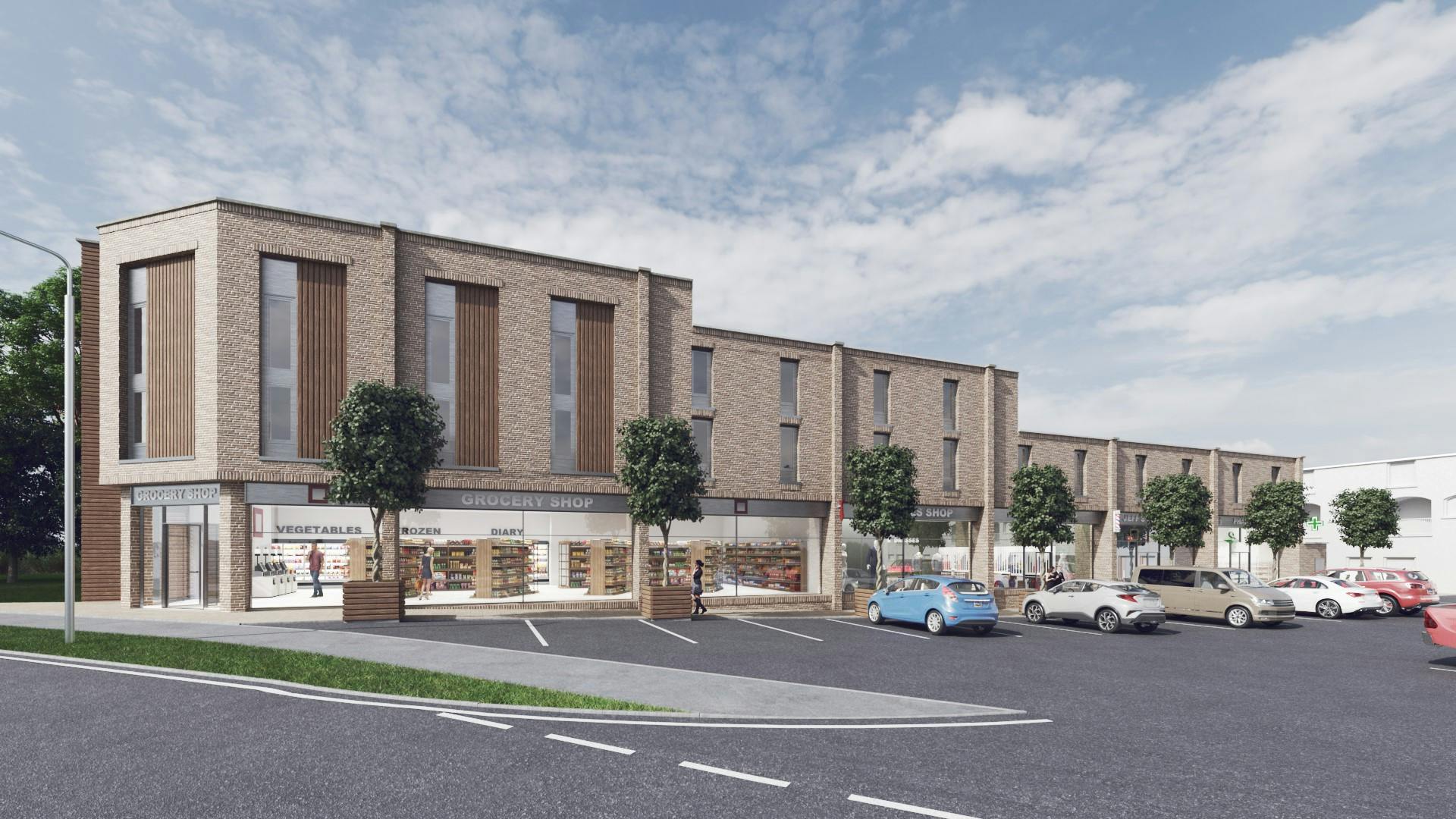 Proposed Retail Scheme - Dickson Avenue