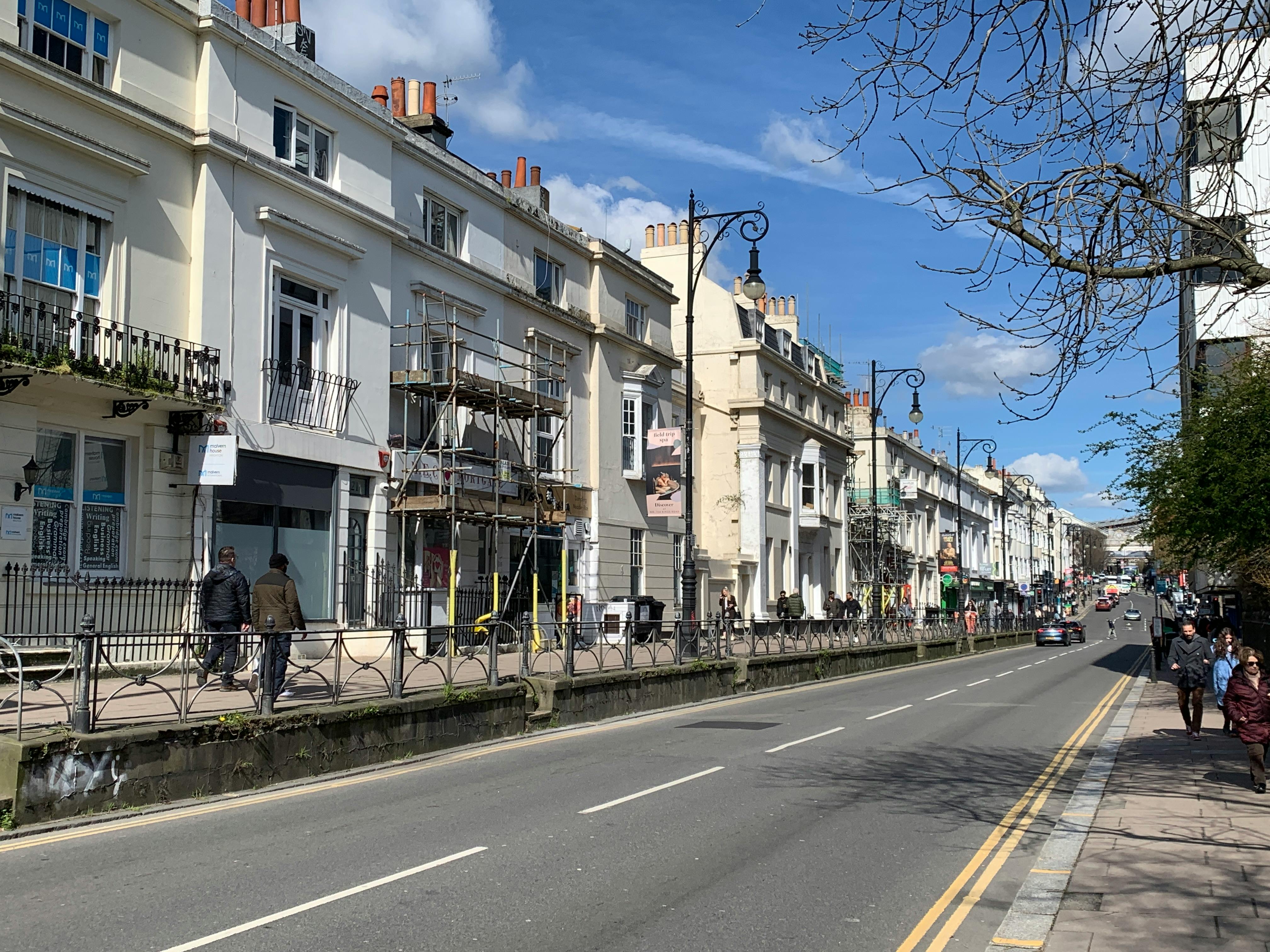 20 Queens Road, Brighton, Land - Commercial Development / Office / Other / Retail For Sale - Streetscene to station.JPG