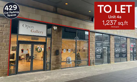 Unit 4a - Broad Street Plaza, Broad Street Plaza, Halifax, Leisure / Restaurant / Cafe / Retail To Let - Frontage.png