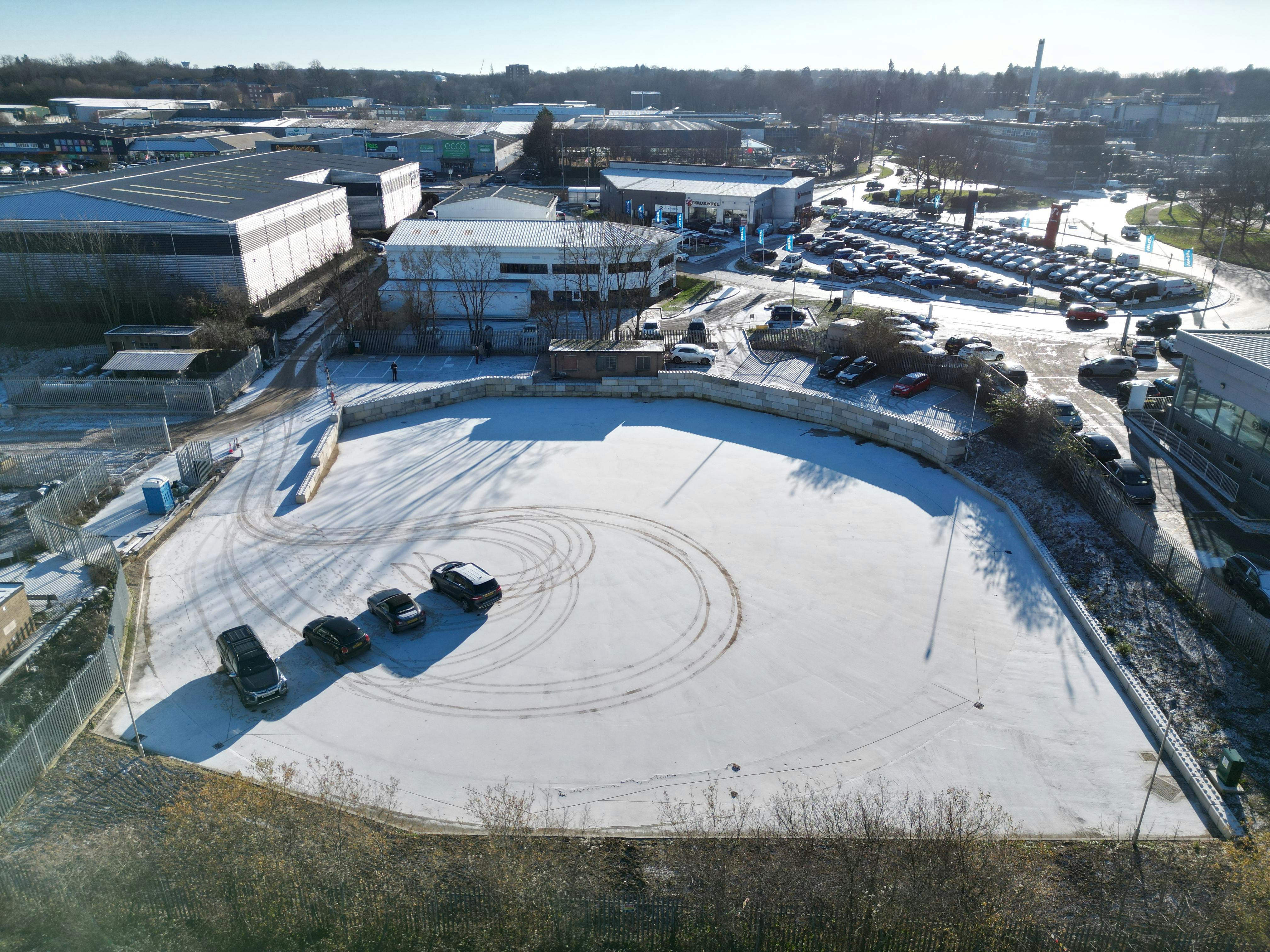 Yard at 3 Windsor Place, Harlow, Industrial To Let - DJI_0046.JPG