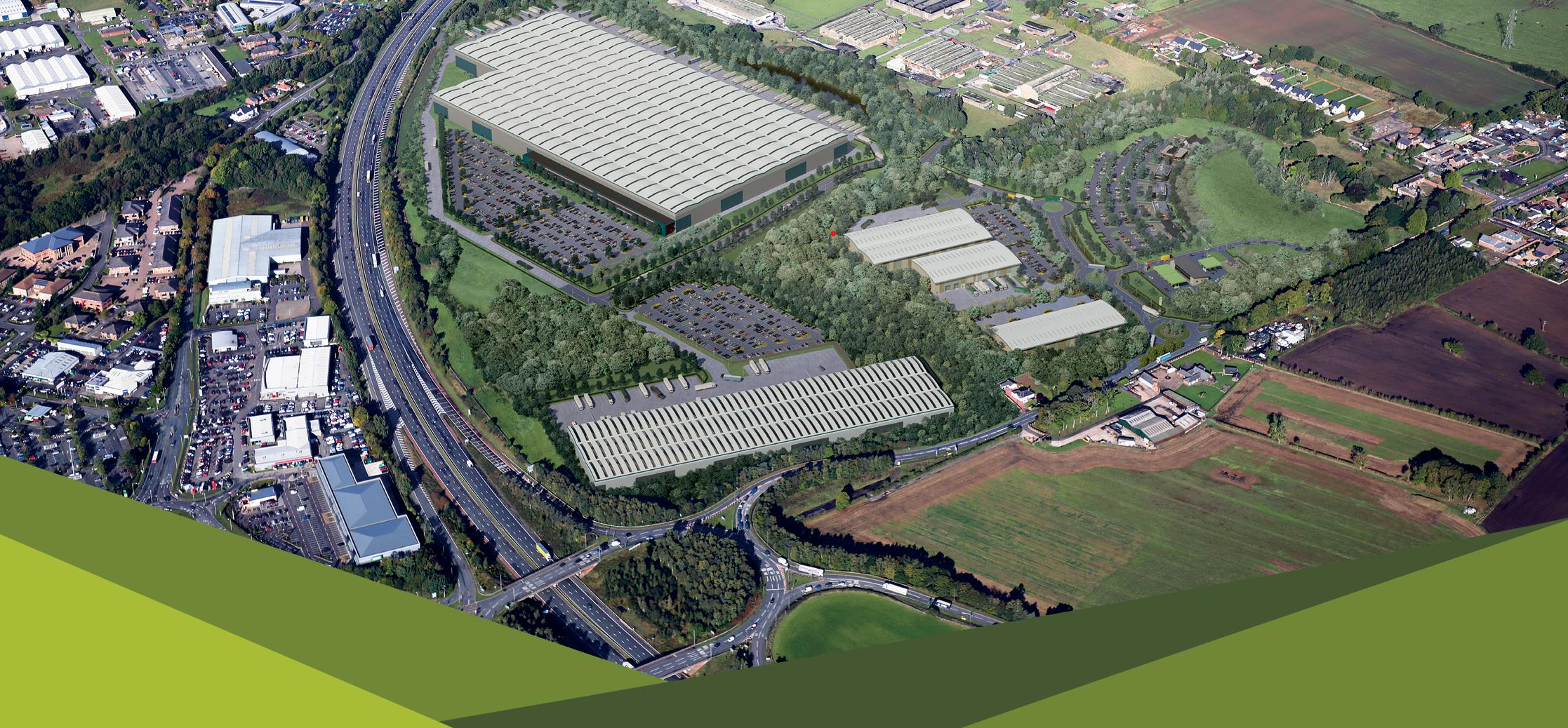 Harker View, J44, M6 - Plot 3300, Harker, Carlisle, Distribution Warehouse / Land / Trade To Let / For Sale - Harker View.png