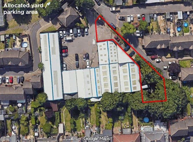 Units 7, 8 & 9 Cantay Business Park, Reading, Industrial / Warehouse To Let - Aerial Photo  Yard  Parking.jpg