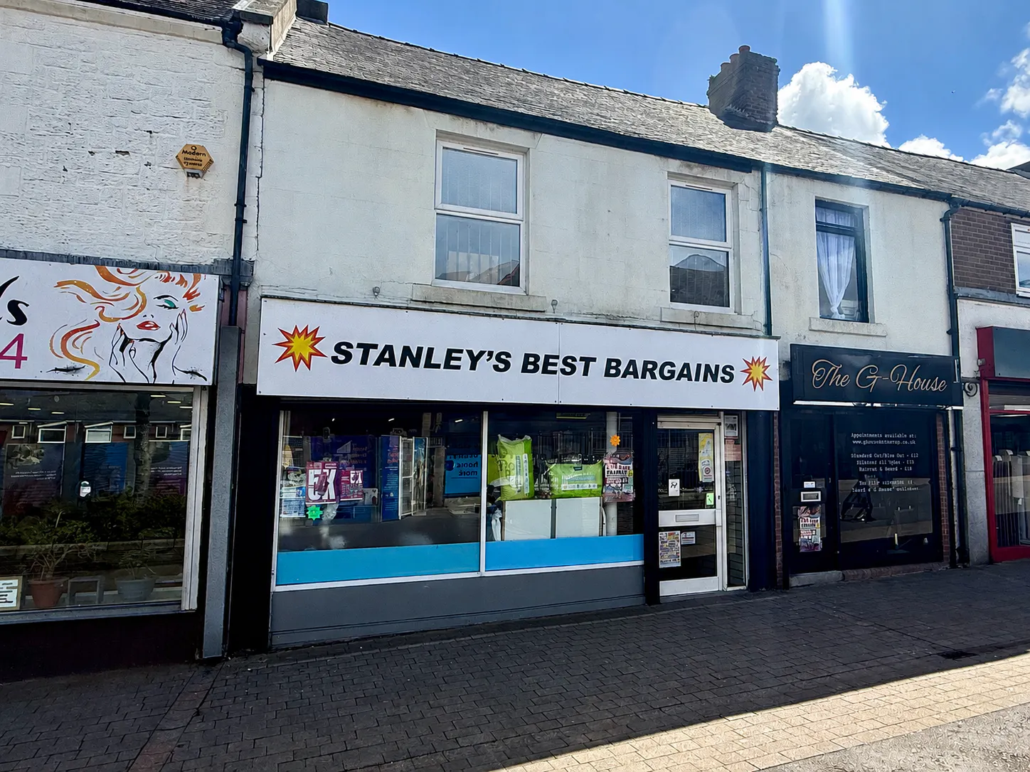 36 Front Street, Stanley, Retail To Let / For Sale - Ext 36 Frot Street.png