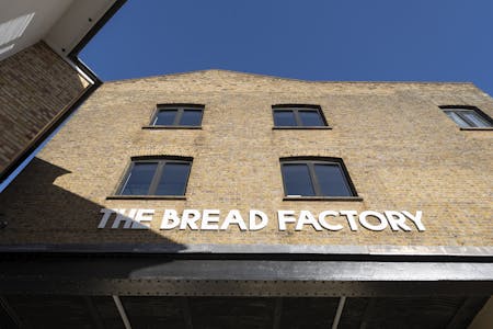 The Bread Factory, 1a Broughton Street, London, Office To Let - front sign.jpg