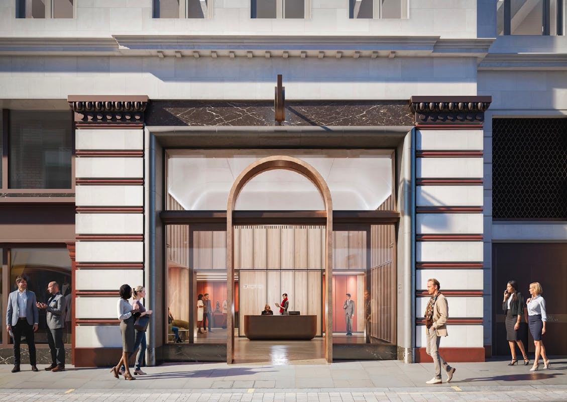 33 Jermyn Street, London, Office To Let - Reception CGI Jan '26.jpg