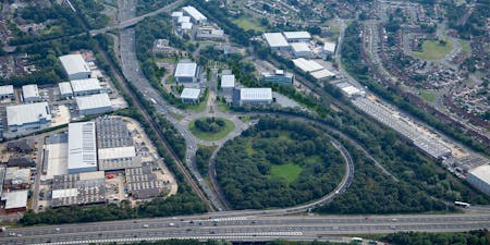 Frimley Business Park, Camberley, Industrial / Warehouse To Let - Site aerial