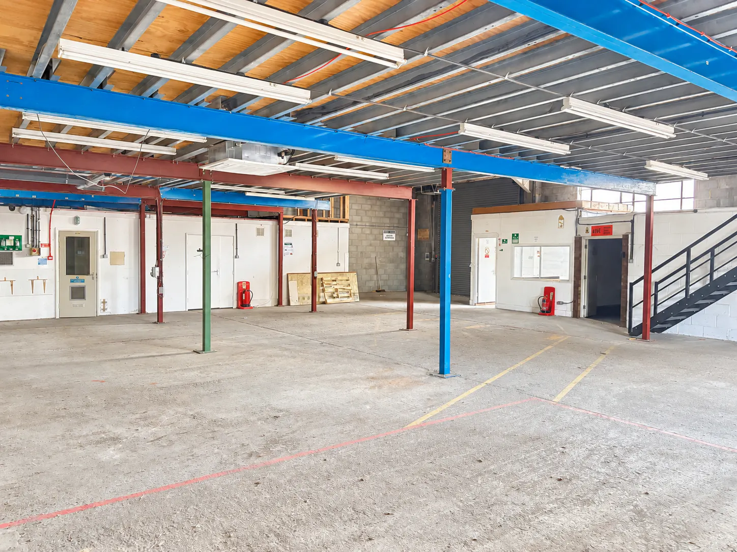 Newmet House and Fordoun House, Newmet House, Rue De St Lawrence, Waltham Abbey, Industrial For Sale - Rear industrial space.png