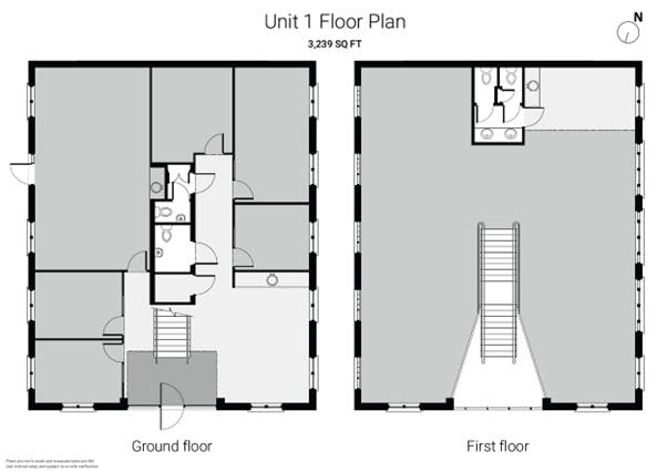 Unit 1, The Courtyard, Bracknell, Offices To Let - 1 the Courtyard Floor Plan.jpg