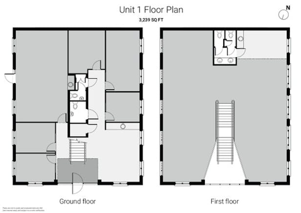 Unit 1, The Courtyard, Bracknell, Offices To Let - 1 the Courtyard Floor Plan.jpg