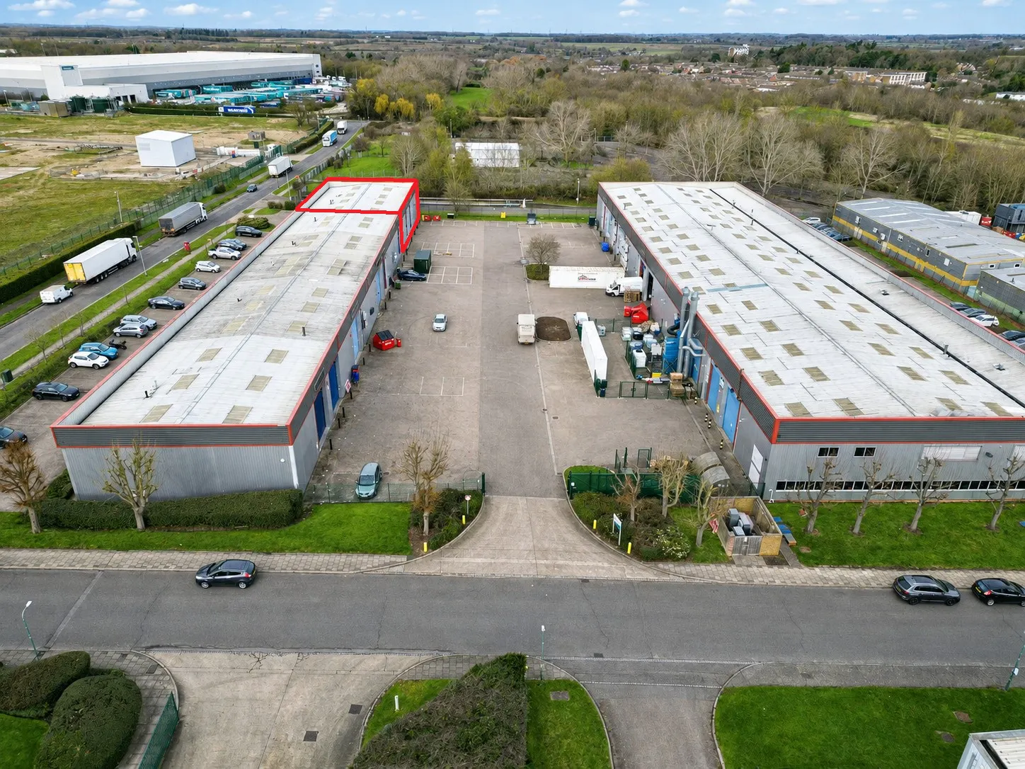 Unit 1 Coldharbour Pinnacles Estate, Harlow, Industrial To Let - Unit 1 Redlined