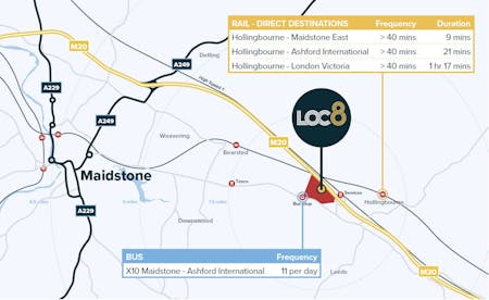 LOC8, Ashford Road, Maidstone, Industrial / Office / Trade Counter / Warehouse To Let - Location Map.JPG