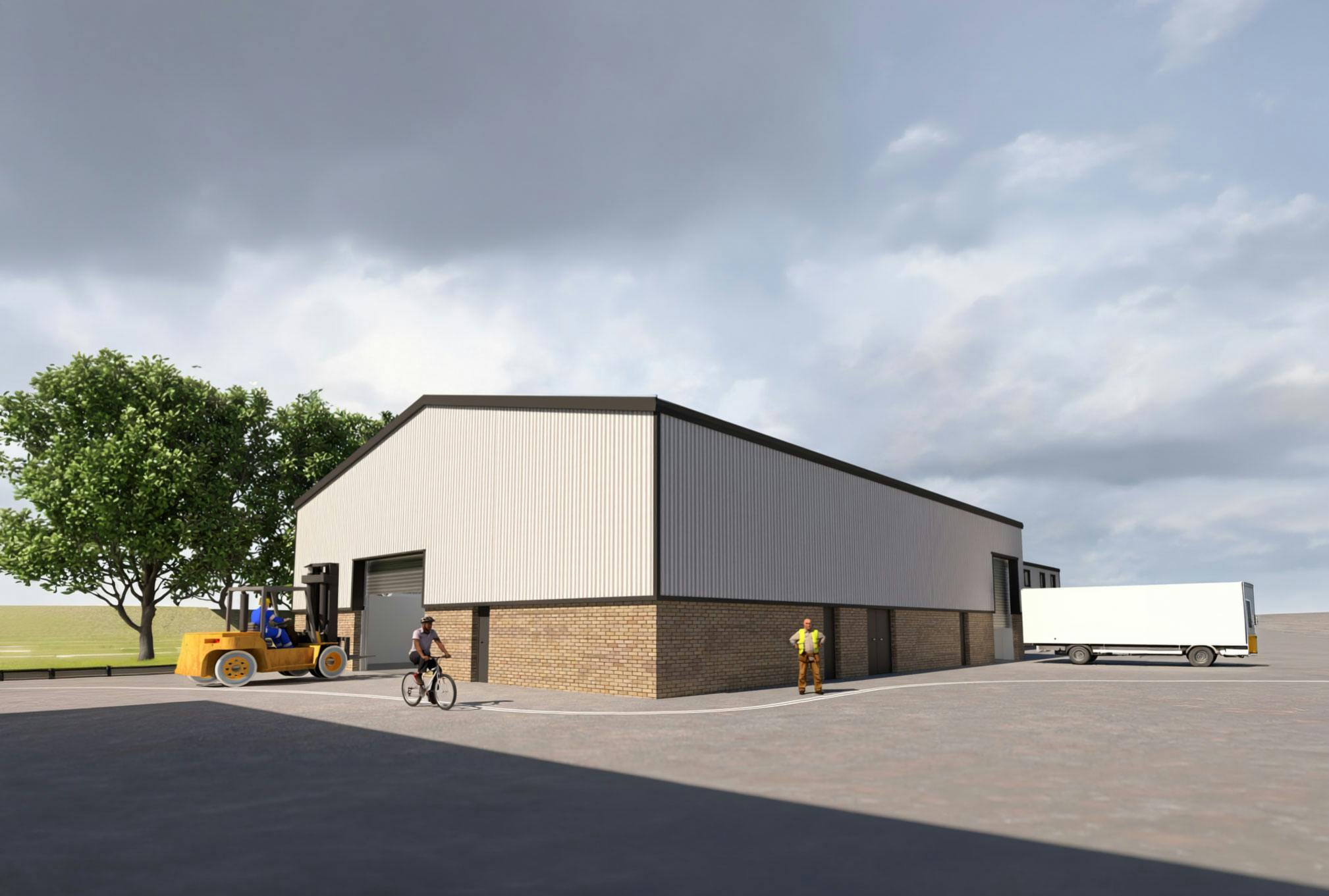 Units 1 & 2 Bankside Trade Park, Love Lane Industrial Estate, Cirencester, Industrial / Other To Let - 20 - Unit 1-2 - Front - DULLER.jpg