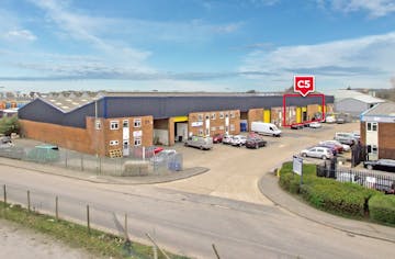 Unit C5 Deacon Trading Estate, Eastleigh, Industrial To Let - Deacon Terrace Annotated Unit C5.jpg